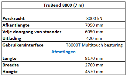 TruBend 8800 (7m)